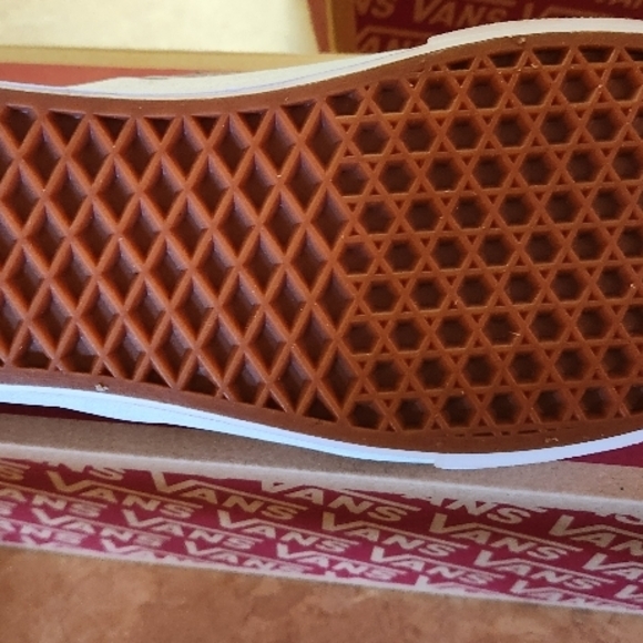 Mens Vans Grey Checkered Slip-On Shoes Nwt In Box Size 11 Free Shipping - Picture 4 of 7